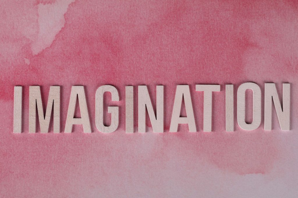 Représentation visuelle de l'imagination et des scénarios alternatifs