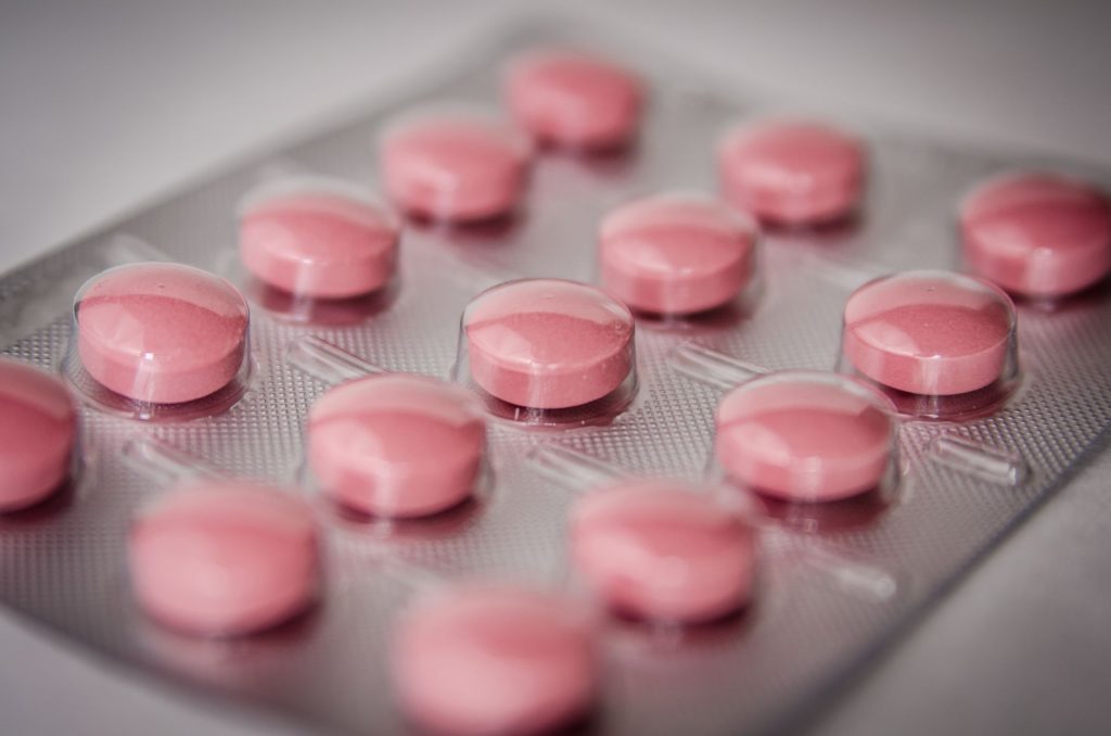 Comprimés et gélules de médicaments