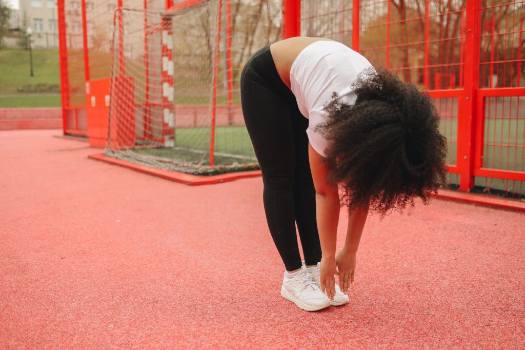 Seance d etirement et de renforcement des jambes