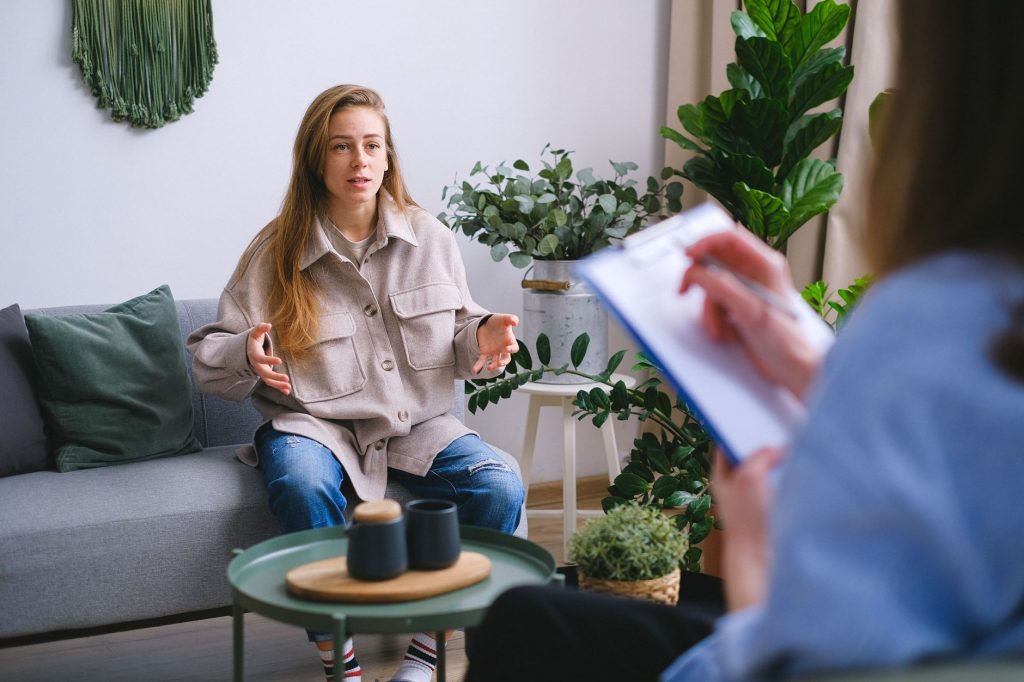 Une séance d'accompagnement psychologique autour du besoin de contrôle et de l'anxiété